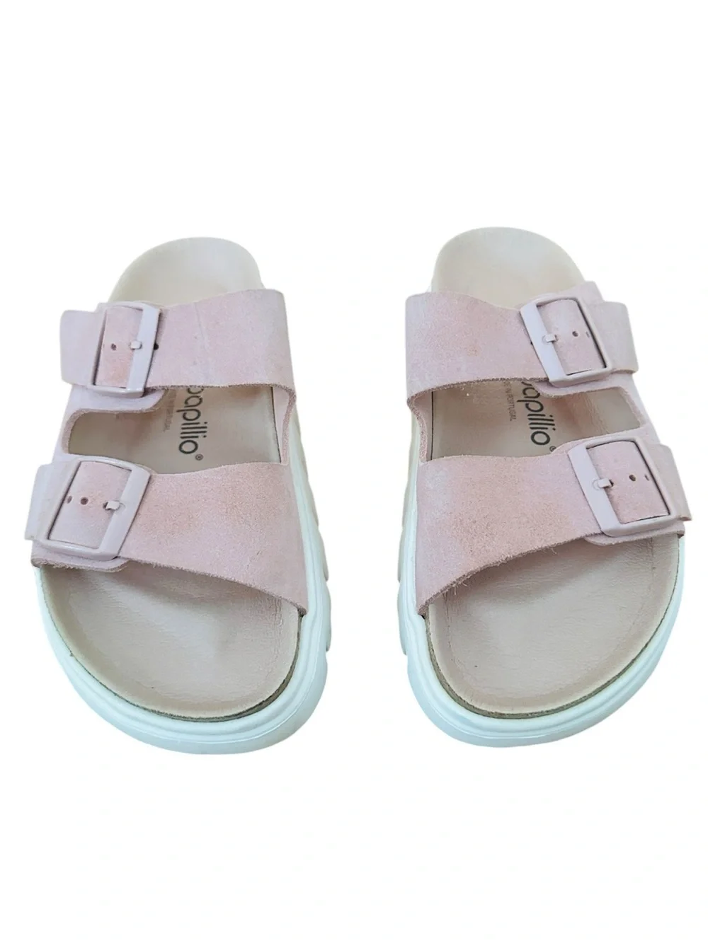 Birkenstock Papillio Arizona Chunky Platform Sandal Size 7 Pink
